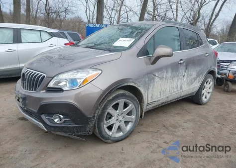 2013 Buick Encore Leather from USA, damaged, VIN KL4CJCSB7DB192595